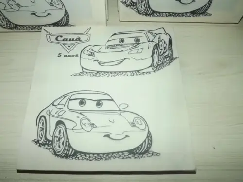 Tela de Pintura Personalizada Carros