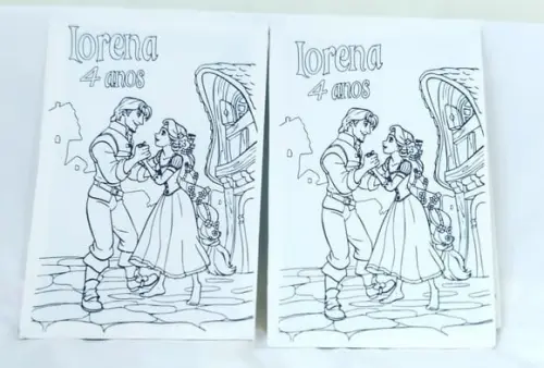 Tela de Pintura Personalizada Enrolados