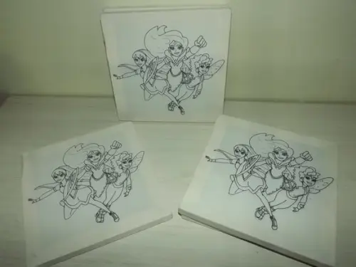 Tela de Pintura Personalizada Heroina