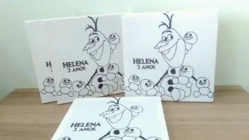 Tela de Pintura Personalizada Frozen Fever