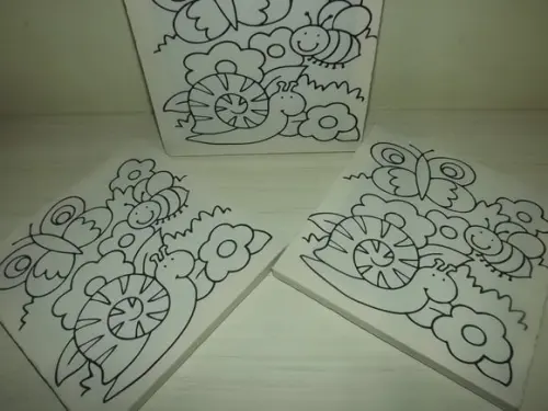 Tela de Pintura Personalizada Jardim Encantado