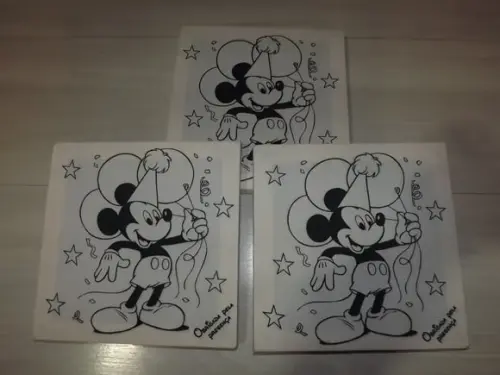 Tela de Pintura Personalizada Mickey