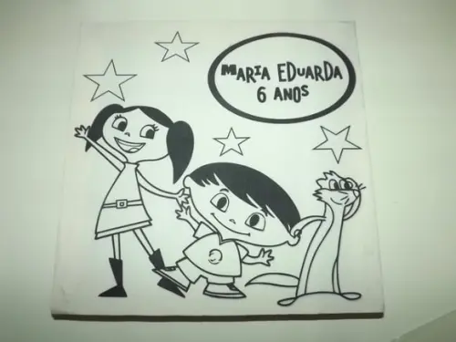 Tela de Pintura Personalizada O Show da Luna