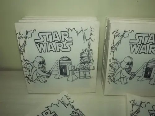 Tela de Pintura Personalizada Star Wars