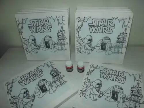 Tela de Pintura Personalizada Star Wars