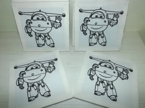 Tela de Pintura Super Wings Jett