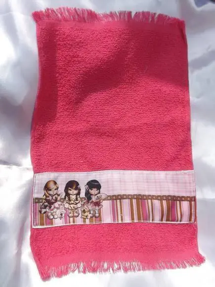 Toalhinha de mão personalizada