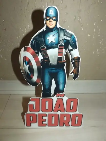 Totem Personalizado 3D - Homem de Ferro P