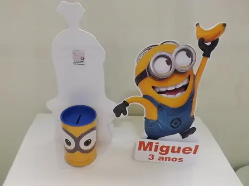 Totem Personalizado 3D - Minions P