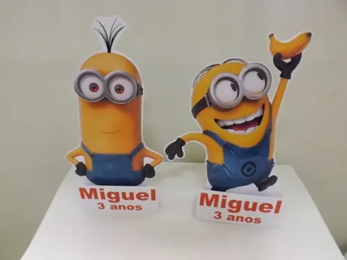 Totem Personalizado 3D - Minions P