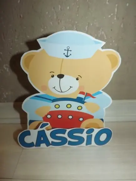 Totem Personalizado 3D - Marinheiro P