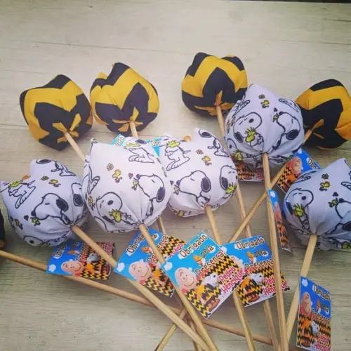 Tulipas de tecido Personalizada Snoopy