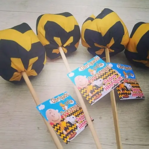 Tulipas de tecido Personalizada Snoopy