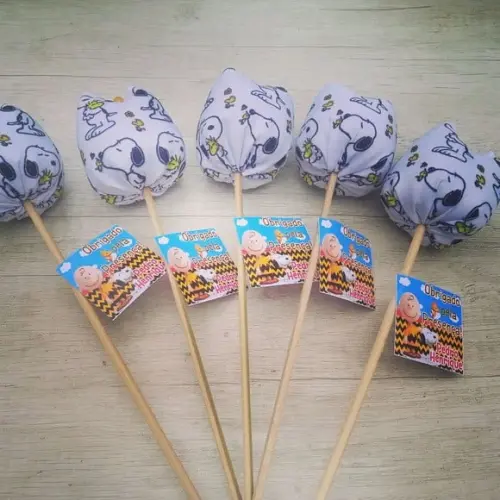 Tulipas de tecido Personalizada Snoopy