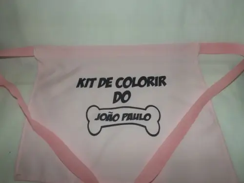 Avental Personalizado de Cintura Patrulha Canina