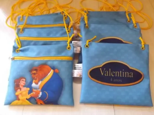 Bolsinha A Bela e A Fera Tira colo