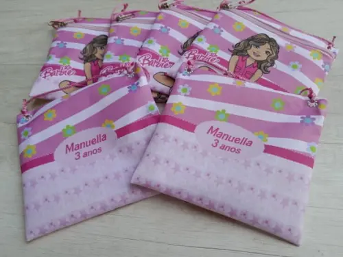 Bolsinha Barbie 2 Tira Colo