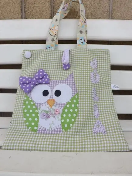 Bolsinha Personalizada Coruja