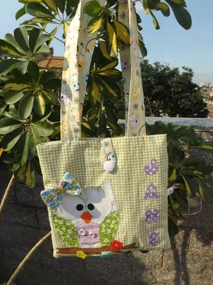 Bolsinha Personalizada Coruja