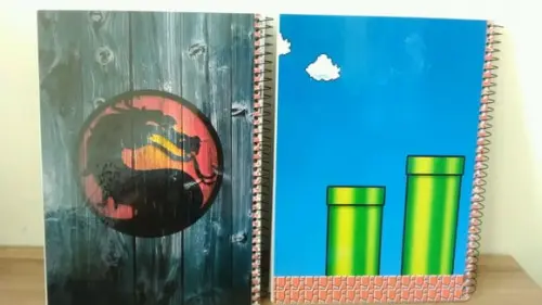 Caderno Personalizado Games