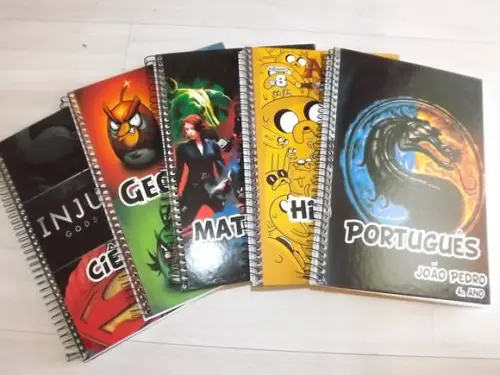 Caderno Personalizado Hora de Aventura