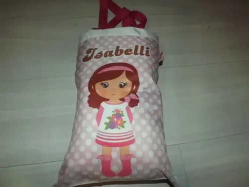 Caminha de Boneca Portátil Personalizada