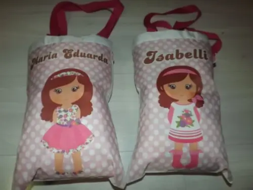 Caminha de Boneca Portátil Personalizada