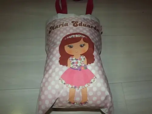 Caminha de Boneca Portátil Personalizada