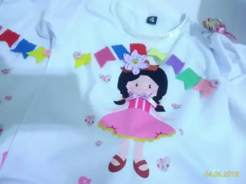 Camisa Customizada Festa Junina
