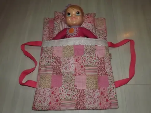 Caminha de Boneca Portátil Personalizada