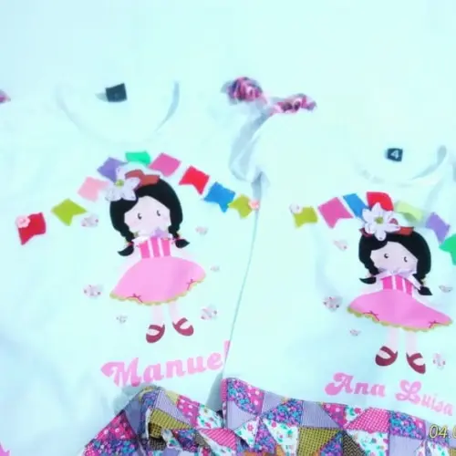 Camisa Customizada Festa Junina