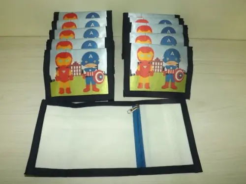 Carteira Heróis Cute
