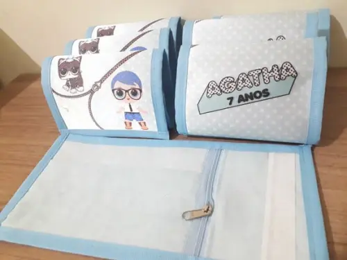 Carteira LOL SURPRISE Menina Azul 2