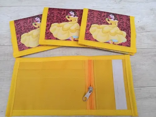 Carteira Personalizada a Bela e a Fera