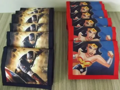 Carteira Personalizada Capitão América