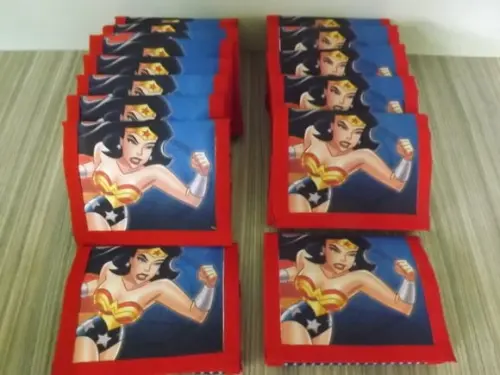 Carteira Personalizada Mulher Maravilha
