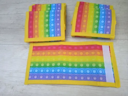 Carteira Personalizada Pop It sem Polvo