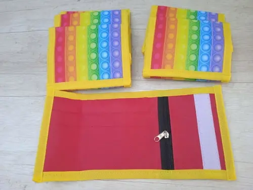 Carteira Personalizada Pop It sem Polvo
