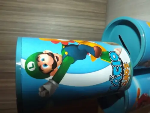 Cofrinho Personalizado Luigi