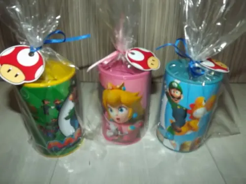 Cofrinho Personalizado Princesa Mario