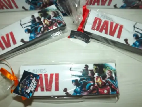 Dominó Personalizado Vingadores