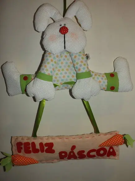Enfeite de porta Coelho