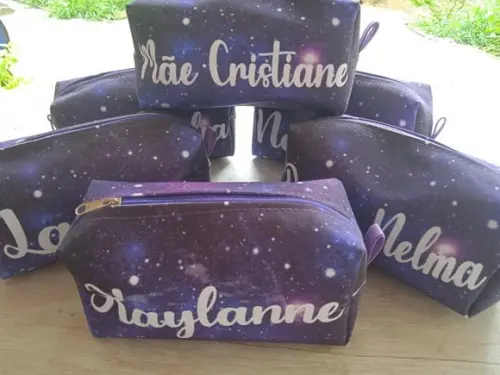Estojo box Personalizado 15 anos roxo