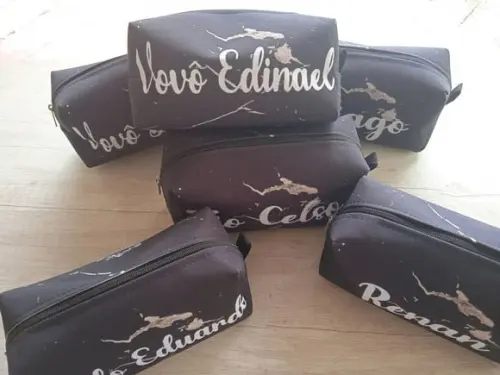 Estojo box Personalizado 15 anos preto