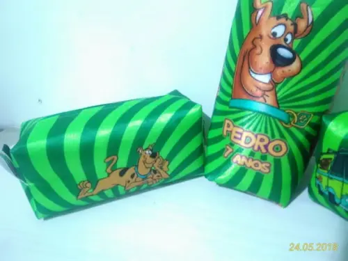 Estojo box Personalizado Scooby Doo