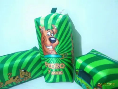 Estojo box Personalizado Scooby Doo