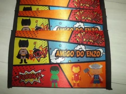 Estojo Personalizado - Heróis Cut