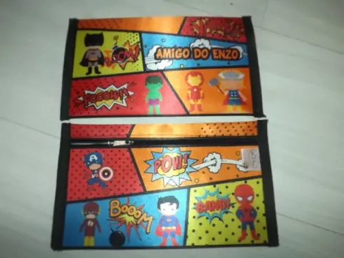 Estojo Personalizado - Heróis Cut