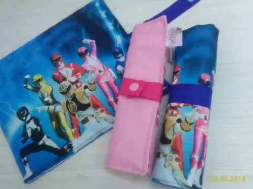 Estojo Rolinho Power Ranger Menino