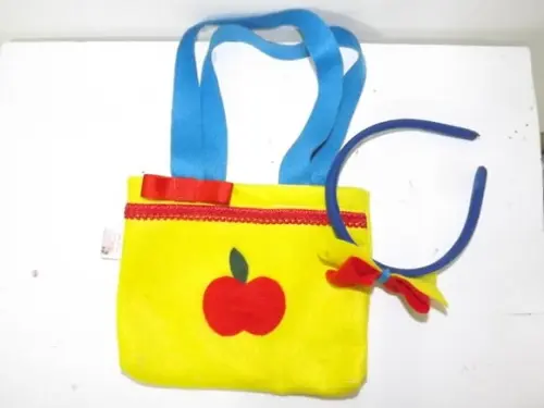 Kit Bolsinha e Arco Branca de Neve